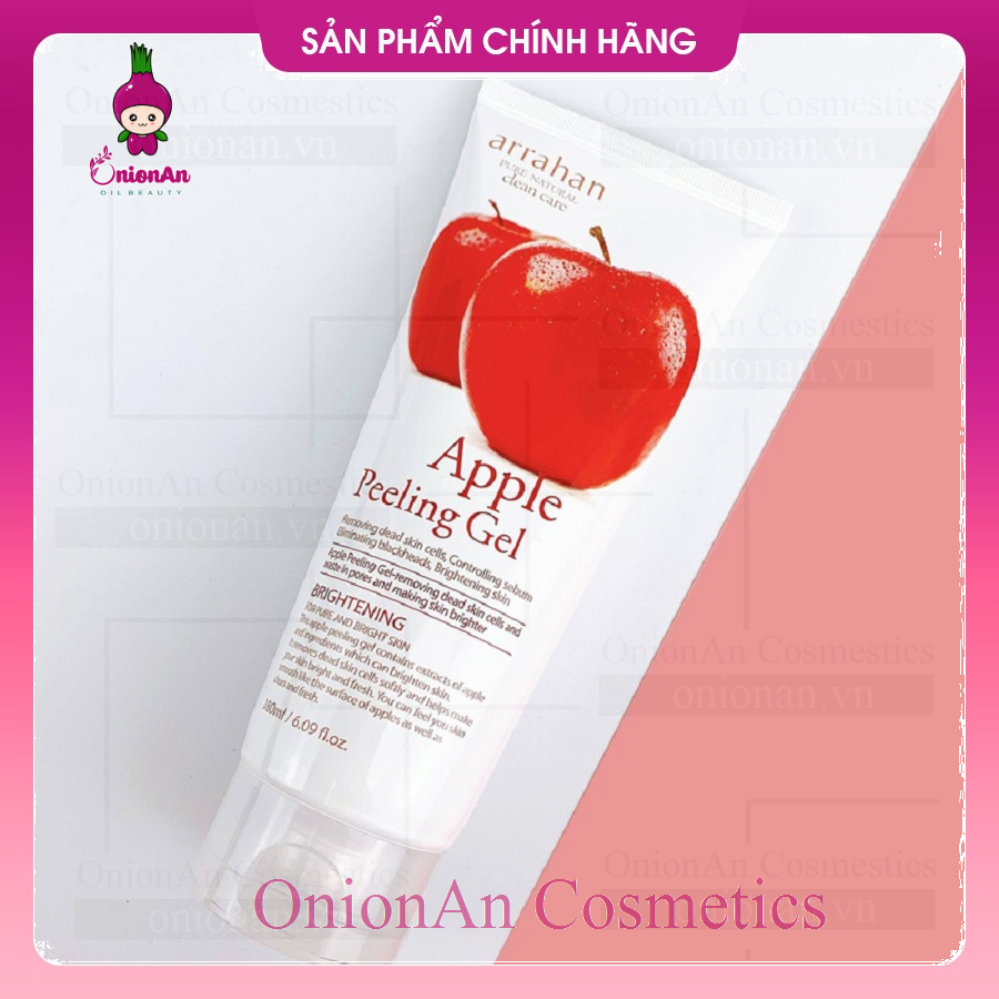 Gel Tẩy Da Chết, Làm Sáng Da Arrahan Apple Peeling Gel